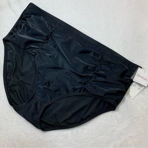 🏖️ Raisins Curve Black Costa Swim Bottom, Tummy Thinner Front with Ruchi…